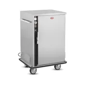 FWE P-48-XL Height 1-Door Solid Cabinet, 48 Plates, 49"-54" Height, Stainless, Humidity Controls 1 image