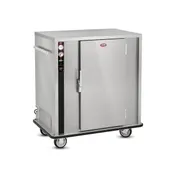 FWE P-72-XL 1-Section 1-Door Holding, 49"-54" H, 72 Plate Capacity, Humidity-Temp Heat, 6" Casters 1 image