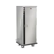 FWE P-80 Heated Cabinet - 1-Section, 1-Door, 64-80 Plate Capacity, Humid-Temp Heat, 6" Casters 1 image