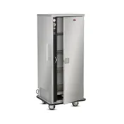 FWE P-80 Heated Cabinet - 1-Section, 1-Door, 64-80 Plate Capacity, Humid-Temp Heat, 6" Casters 3 image