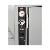 FWE UHS-BQ-120-XL 55"-60" 2-Door Heated Cabinet, 120 Plate Capacity, Controls, 6" Casters 5 image