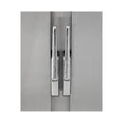 FWE UHS-BQ-120-XL 55"-60" 2-Door Heated Cabinet, 120 Plate Capacity, Controls, 6" Casters 6 image