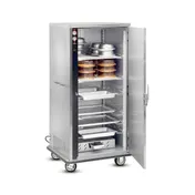 FWE UHS-BQ-80-XL Full 1-Door Heated Cabinet - 80 Plates, 12-1/2" Max, Steel, Humi-Temp Heat, Controls 1 image