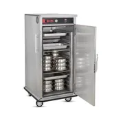 FWE UHST-GN-4860-BQ 30-3/4" W x 61-66" H 1-Door Solid Banquet Cabinet, 60, 5" Casters, 90-190°F Ctrl 3 image