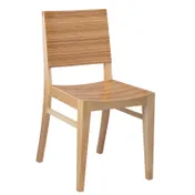 G & A 4640-Z-VS Indoor Madison Side Chair with Veneer Seat 1 image