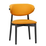 G & A 4689 Nora Side Chair, Upholstered Seat & Back, European Beechwood Frame 1 image