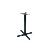 G & A B3333 Cast Iron Restaurant Table Base, 33x33 Spread, Black Finish, 4 Dia. Column 1 image