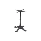 G & A BFH2222 Bar Height Cast Iron Table Base, 22x22 Spread, Black Finish 1 image