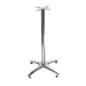 G & A CH2323 C Series 23x23 Bar Height Stainless Steel Chrome Finish Table Base 1 image