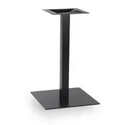G & A GBH2424 GB Series Bar Height Table Base, 24x24 Spread, Steel, Black Powder Coat Finish 1 image