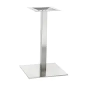G & A GS2424 Stainless Steel Table Base, 24x24, Dining Height, Brushed Finish 1 image