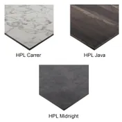 G & A HPL3060 HPL Series Rectangular Table Top, 30x60, 1/2in Thick, Indoor/Outdoor High Pressure Laminate 1 image