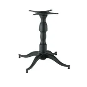 G & A SB432 SB Series Cast Iron Table Base, 32x32, Dining Height, Black Powder Coat Finish 1 image