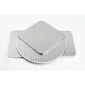 G & A TA3030 Square Aluminum Table Top, 30x30, 1 Thick, Pedestal Base, Four Point, Indoor/Outdoor 2 image