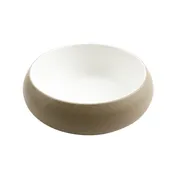 GET 31079-TOH/SND Hatch Bowl, 28oz, 7.2"L x 7.2"W x 2.3"H, Square, Melamine, Honey/Sandstone 1 image