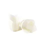 GET 4-T220 Clipper Mill Food-Safe Tulip Inserts, 4" x 4", White, Paper - 1000/Case 1 image