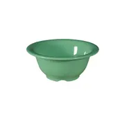 GET B-105-FG Diamond Mardi Gras Bowl, 5.5" Dia, 2.25" H, 10-11 oz, Melamine, Green - 1 Dozen 1 image
