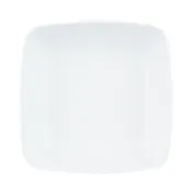 GET B267065-BW Square Bowl, 31 Oz, 6.5" x 6.5" x 2.1", White/Black Melamine, Dishwasher, BPA-Free 1 image