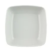GET B267065-WS/CH Bowl, 31 Oz, 6-1/2" L x 6-1/2" W x 2-1/8" H, Melamine, White Speckle & Chocolate 1 image