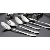 GET BSRIM-14 Scoop Spoon, 1/2 Oz., 7-3/4", 18/8 Stainless Steel, Mirror, Solid Portion Control 1 image
