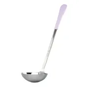 GET BSRIM-58-PR Serving Ladle, 4 oz, 12-1/2" Length, Stainless Steel, Purple PVC Cool-Grip Handle 1 image