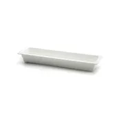 GET CM620-NW Food Pan, 1/2 Size Long, 2.75 Qt, 20"L x 6-5/8"W x 2-1/2"H, White, BPA-Free Melamine 1 image