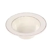 GET DB6T-V Bowl, 10 oz, 7" Dia. x 2" H, Melamine Beige, Break/Chip/Stain-Resistant, Dishwasher Safe 1 image