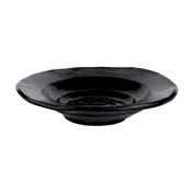 GET DB7-B Bowl, 6 Oz., 7" Dia. x 1-5/8" H, Black, Melamine, BPA-Free, Dishwasher Safe 1 image