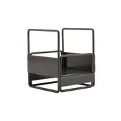 GET IR-731-MG Urban Renewal Condiment Stand, 4-1/2" x 4-1/2" x 5-1/2", Metal Grey, Iron 1 image
