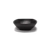 GET JW4033-B Elite Global Solutions Bowl, 8 Oz, 4-3/4" x 1-5/8"H, Square, Melamine, Black 1 image