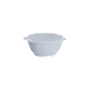 GET LID-B525-CL Evolution Reusable Clear Plastic Plate Cover Round Low Density Polyethylene 1 Dozen 1 image