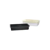 GET ML-22-BK Food Pan - GN Full Size 20.87" x 12.80", 4" Deep, Melamine, Black, NSF 1 image