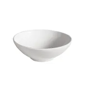 GET PA1101920024 Mini Bowl, 1.4 Oz., 3" Dia., Round, Rolled Edge, Porcelain, Bright White - 1 Dozen 1 image