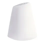 GET PA1101929912 Pepper Shaker, 2.5 oz, 3.5" White Porcelain, Safe to 380°F - Dozen 1 image