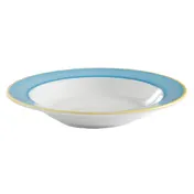 GET PA1601703624 Soup Bowl, 9-7/10 oz, 9" Round, Porcelain Yellow, Colorful, Safe 380°F - 1 Dozen 1 image