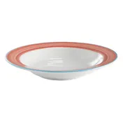 GET PA1602703624 Soup Bowl, 9 oz, 9" Porcelain, Blue, Microwave & Dishwasher Safe 380°F - Dozen 1 image