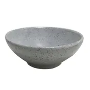 GET PA1944930024 Bowl 2.7 Oz 3-3/4" Porcelain, Scratch-Resistant, Rolled Edge, Grey Glaze - Dozen 1 image