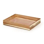 GET WB-1292WD-UR Display Box, 12" x 9" x 2" Rectangular Wood Condiment Organizer, Urban Rustic 1 image