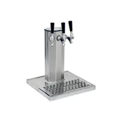 Glastender CT-3-MFR Column Draft Beer / Wine Dispensing Tower w/ 1 Tower, 3 Faucets, Gylocol-Cooled 1 image