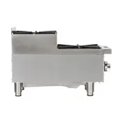 Globe GHPSU212G 12" Countertop Step-Up Gas Hotplate with (2) Burners, 60.000 BTU 5 image