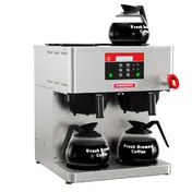 GRINDMASTER B-6-240V Automatic Fill Coffee Brewer for Decanters With Hot Water Faucet, Double 1 image