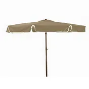 Grosfillex 98126631 Beachmaster Umbrella, 6-1/2 ft Round Top, Stainless Steel Pole, Acrylic Fabric, Sand 1 image