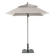 Grosfillex 98662531 Windmaster Umbrella, 6-1/2 ft., Square Top, 1-1/2" Aluminum Pole, Recacril Fabric 1 image