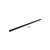 Hatco DL-TRACK-16B Four 4' Track Mount Bars with Three Couplers, Black 1 image