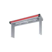 Hatco GR2AL-66 Glo-Ray Designer Strip Heater with Lights, 69-1/2" W, Infrared 1 image
