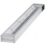 Hatco GRA-18 18" Glo-Ray Infrared Strip Heater w/ Single Rod, Toggle Control, 250W 1 image