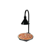 Hatco GRSSR20-DL77516 Glo-Ray Round Heated Simulated Stone Shelf with Decorative Lamp 1 image
