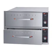 Hatco HDW-2BN Warming Drawer Unit, Built-In, Narrow, Two Drawers 1 image
