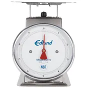 Edlund HD-10 10-29 lb Fixed Dial Portion Scale, Stainless, Top Loading Counter, 1/2 oz Graduation, Sloped Display 2 image
