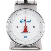 Edlund HD-10 10-29 lb Fixed Dial Portion Scale, Stainless, Top Loading Counter, 1/2 oz Graduation, Sloped Display 5 image